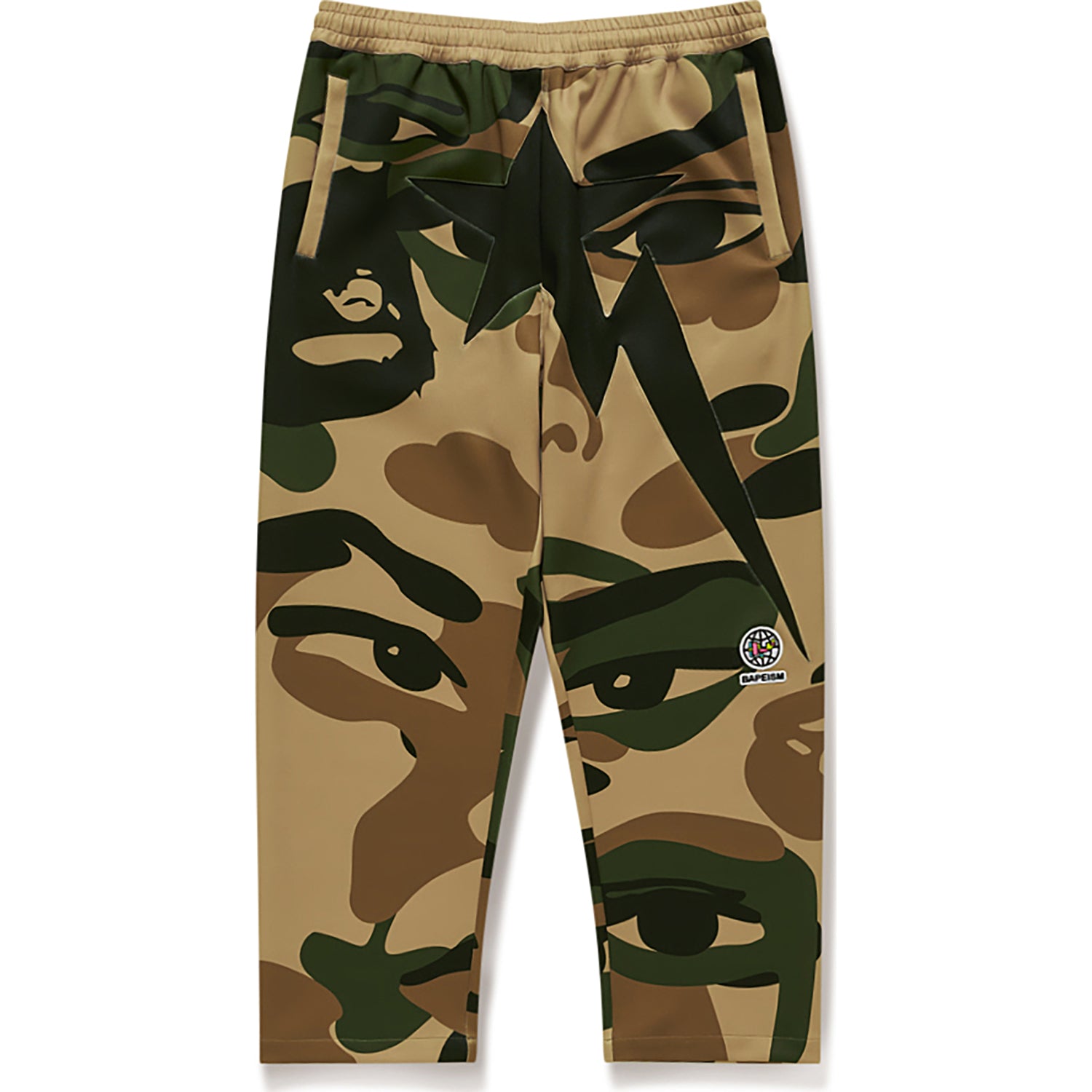 BAPE X KIDSUPER PATCHWORK TRACKPANTS MENS – Image 1