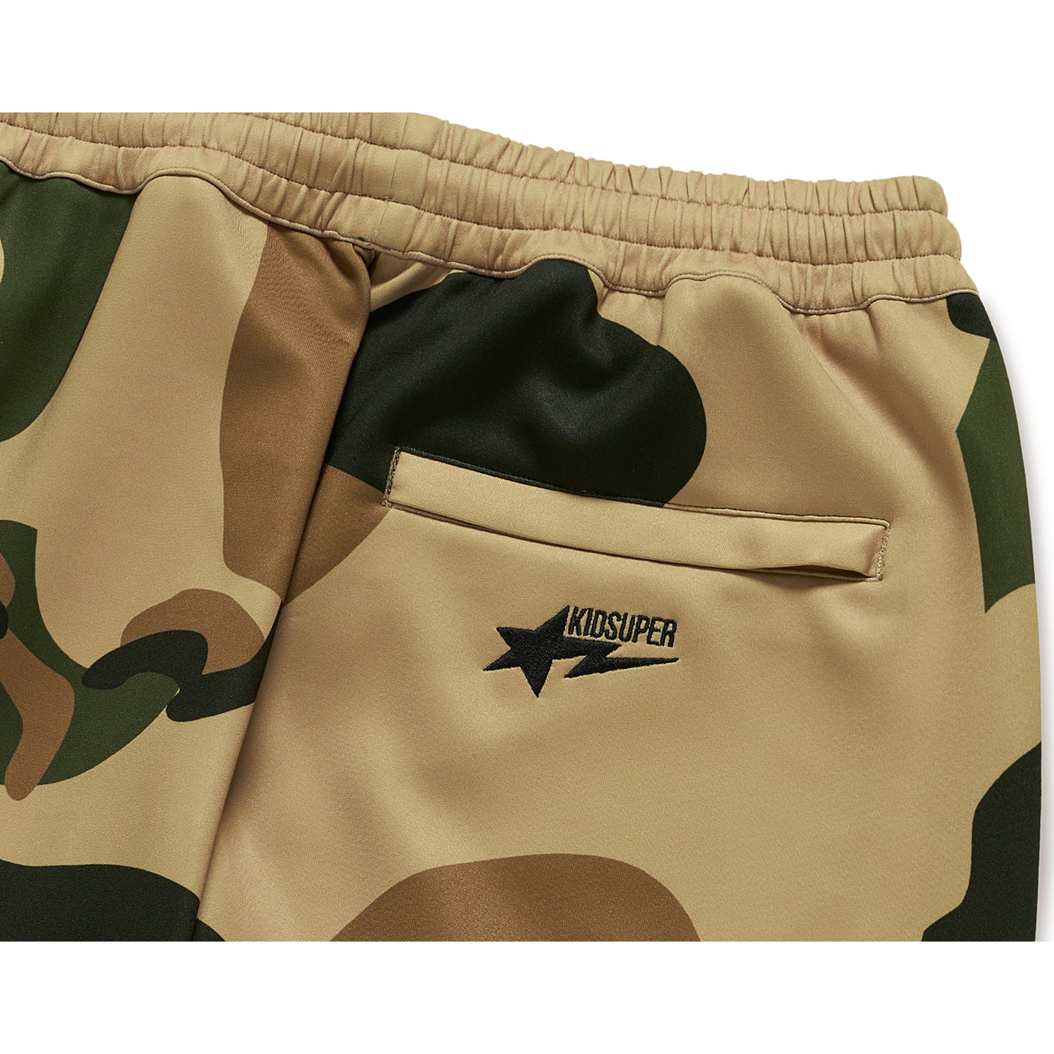 BAPE X KIDSUPER PATCHWORK TRACKPANTS MENS – Image 4