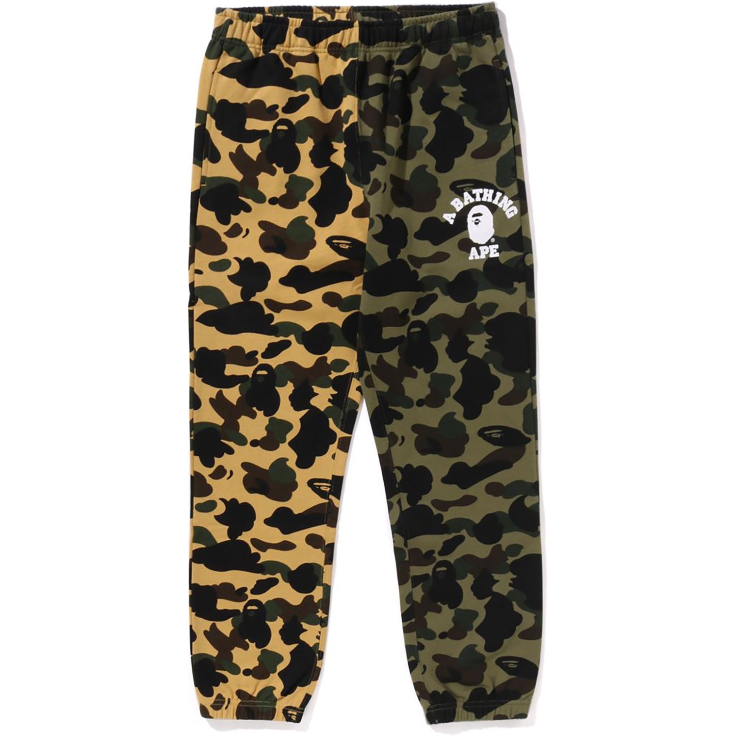 1ST CAMO SEPARATE REGULAR FIT SWEAT PANTS MENS – Image 1