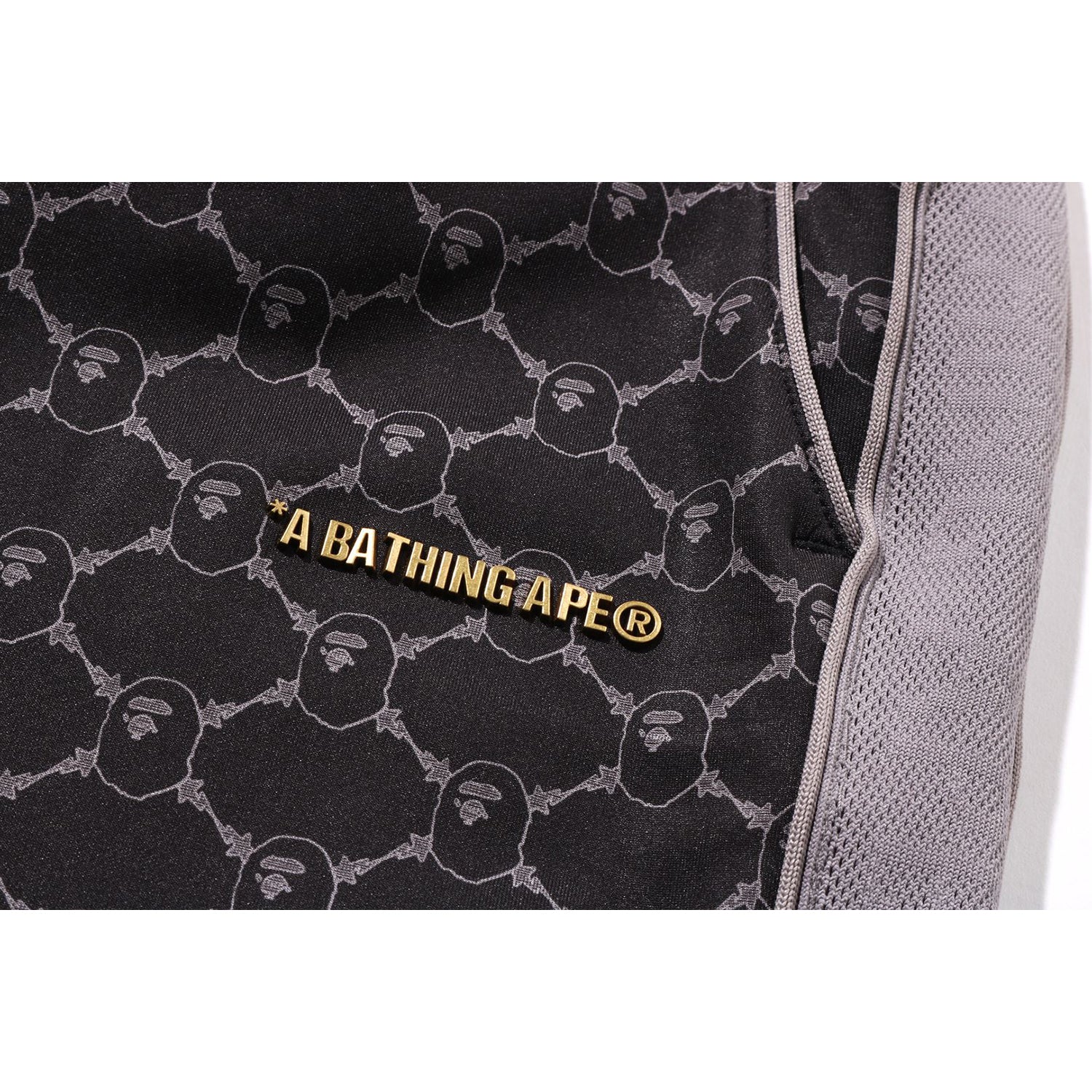 COLLEGE MONOGRAM RELAXED FIT PANTS MENS – Image 3