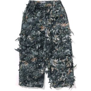 TREE EDGE CAMO LASER CUT RELAXED FIT MILITARY PANTS MENS
