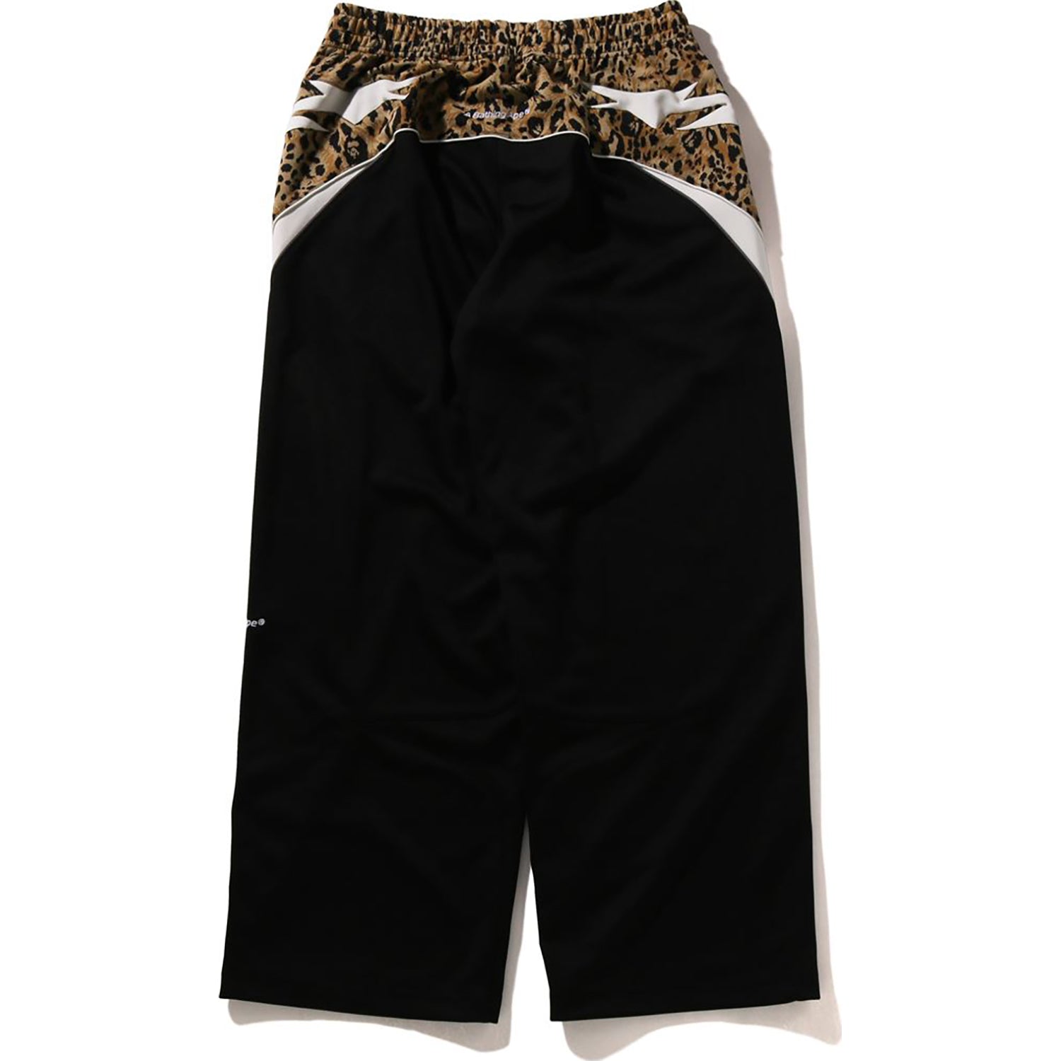 WILD LEOPARD PATTERN OVERSIZED FIT TRACK PANTS MENS – Image 2