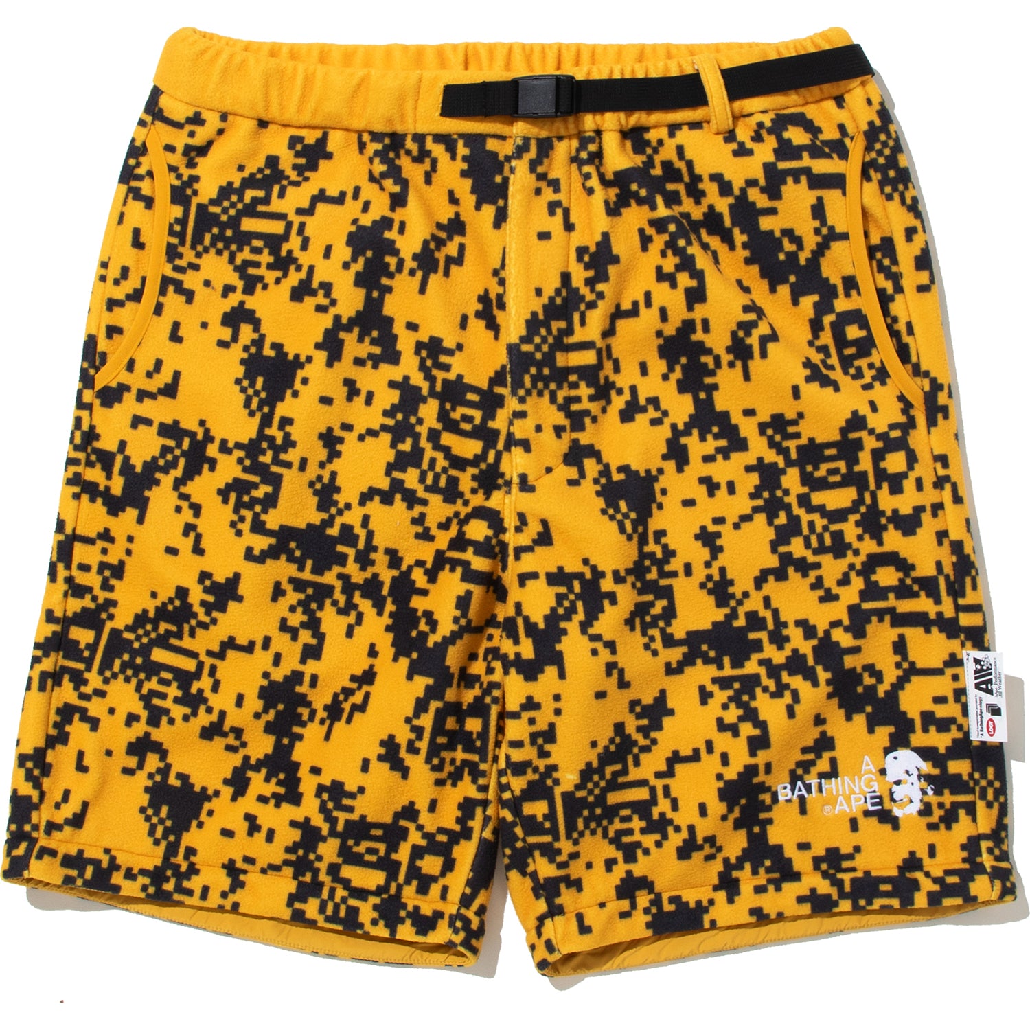 BAPE BY KAZUKI KURAISHI PIXELATE CAMO POLARFLEECE PANTS MENS – Image 5