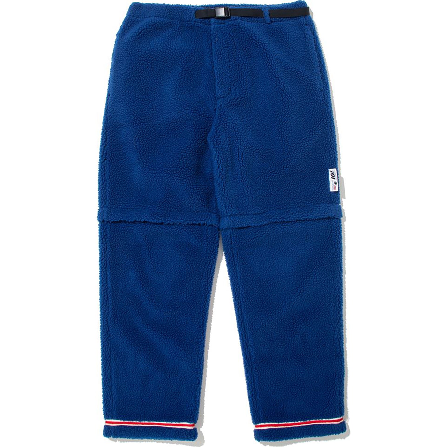 BAPE BY KAZUKI KURAISHI SHERPA DETACHABLE RELAXED FIT PANTS MENS – Image 1