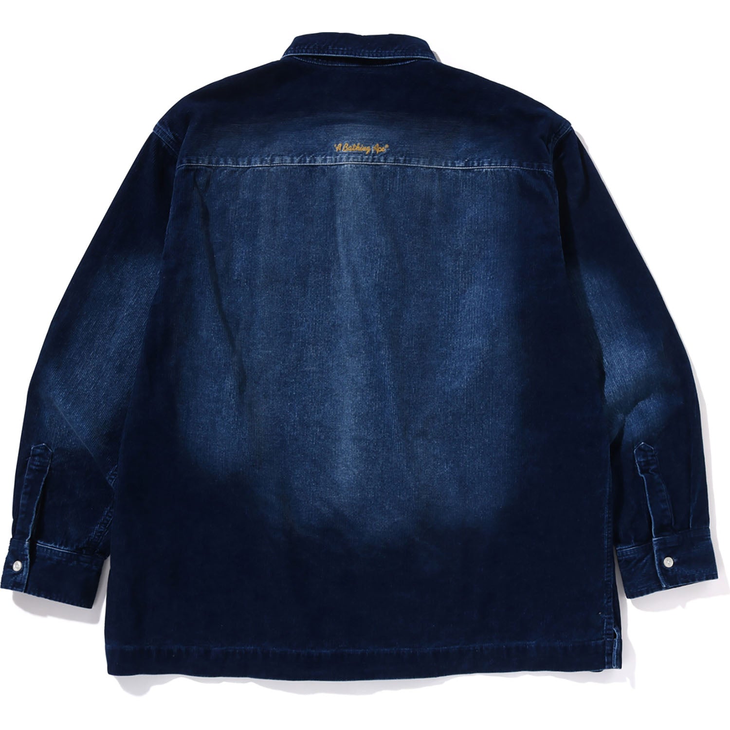 INDIGO DYE CORDUROY LS SHIRTS MENS – Image 2