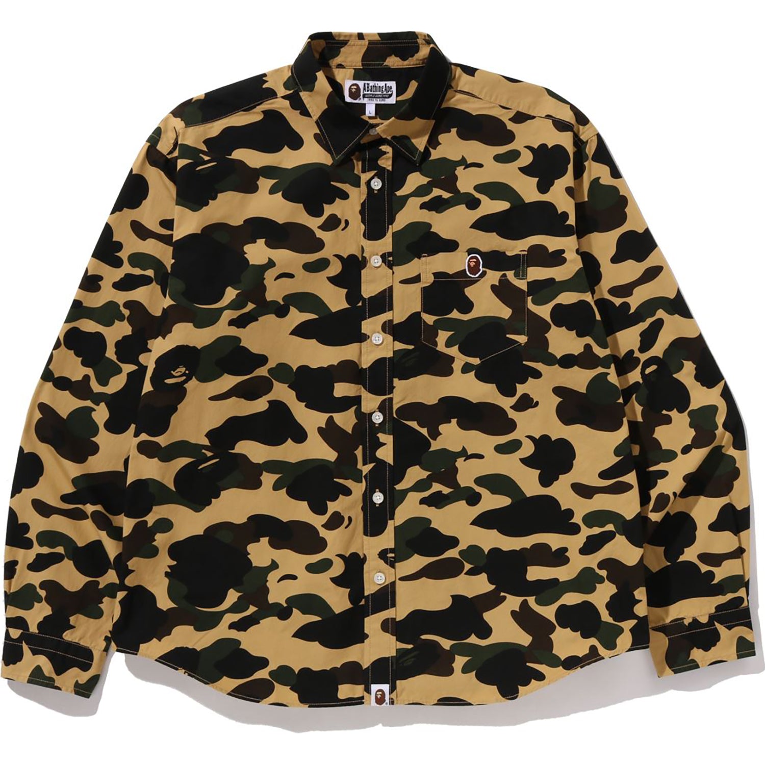 1ST CAMO ONE POINT RELAXED FIT LS SHIRT MENS – Image 1