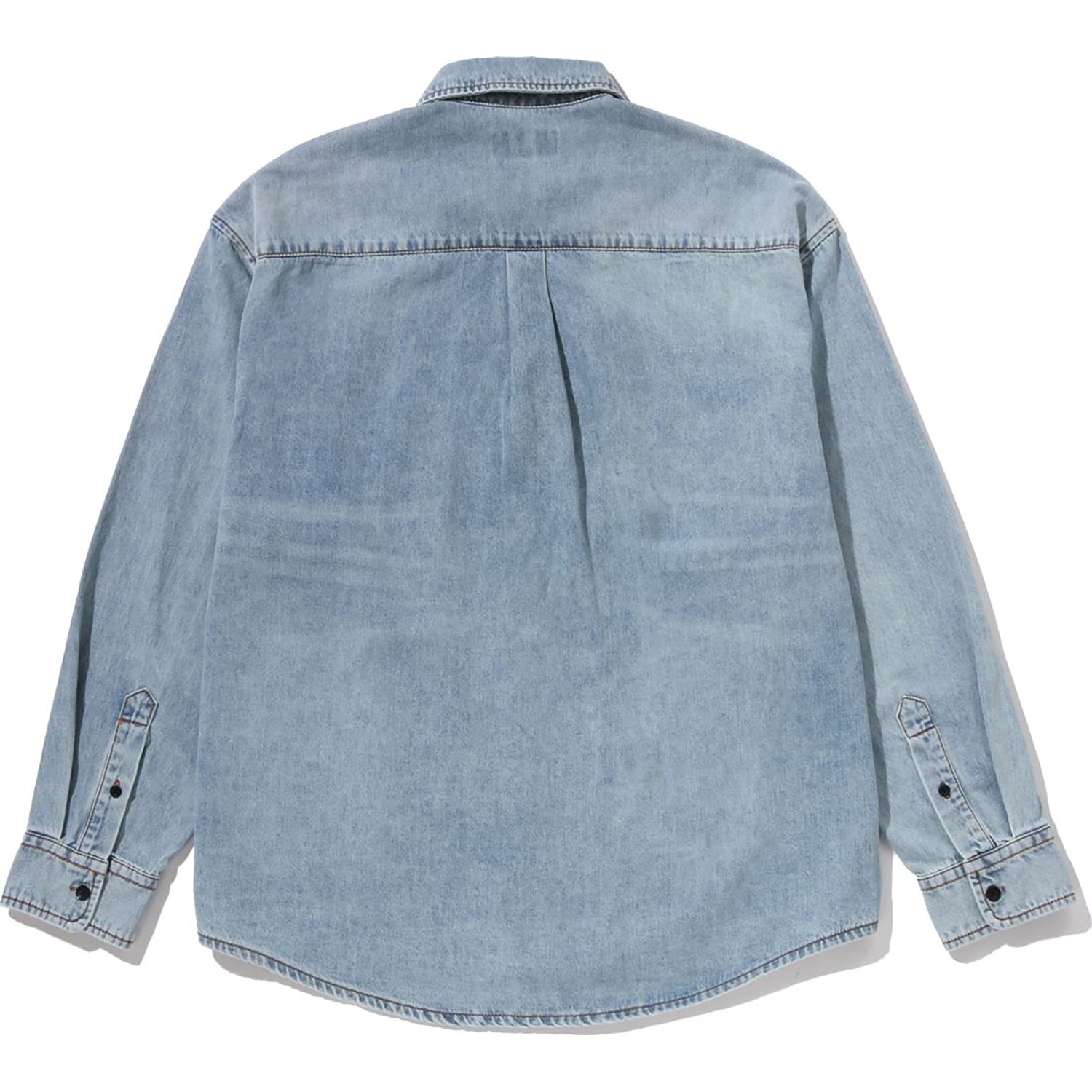 SHARK LIGHT DENIM LS SHIRT MENS – Image 2