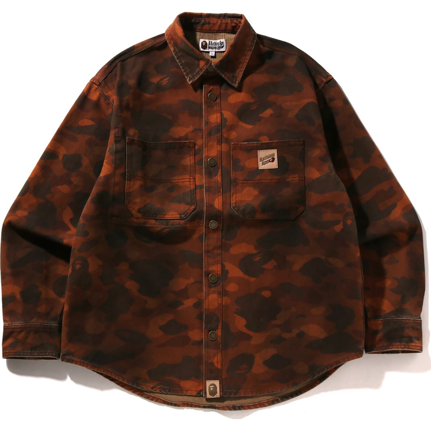 SOLID 1ST CAMO WORK LS SHIRT MENS – Image 1