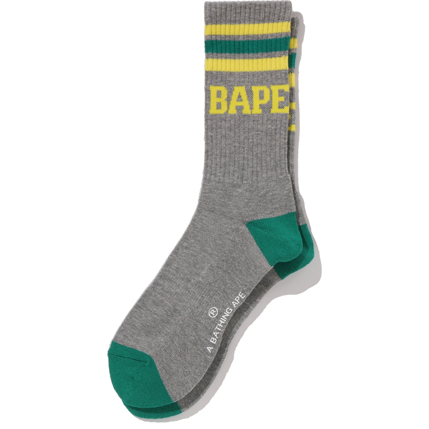 BAPE STRIPE SOCKS MENS – Image 1