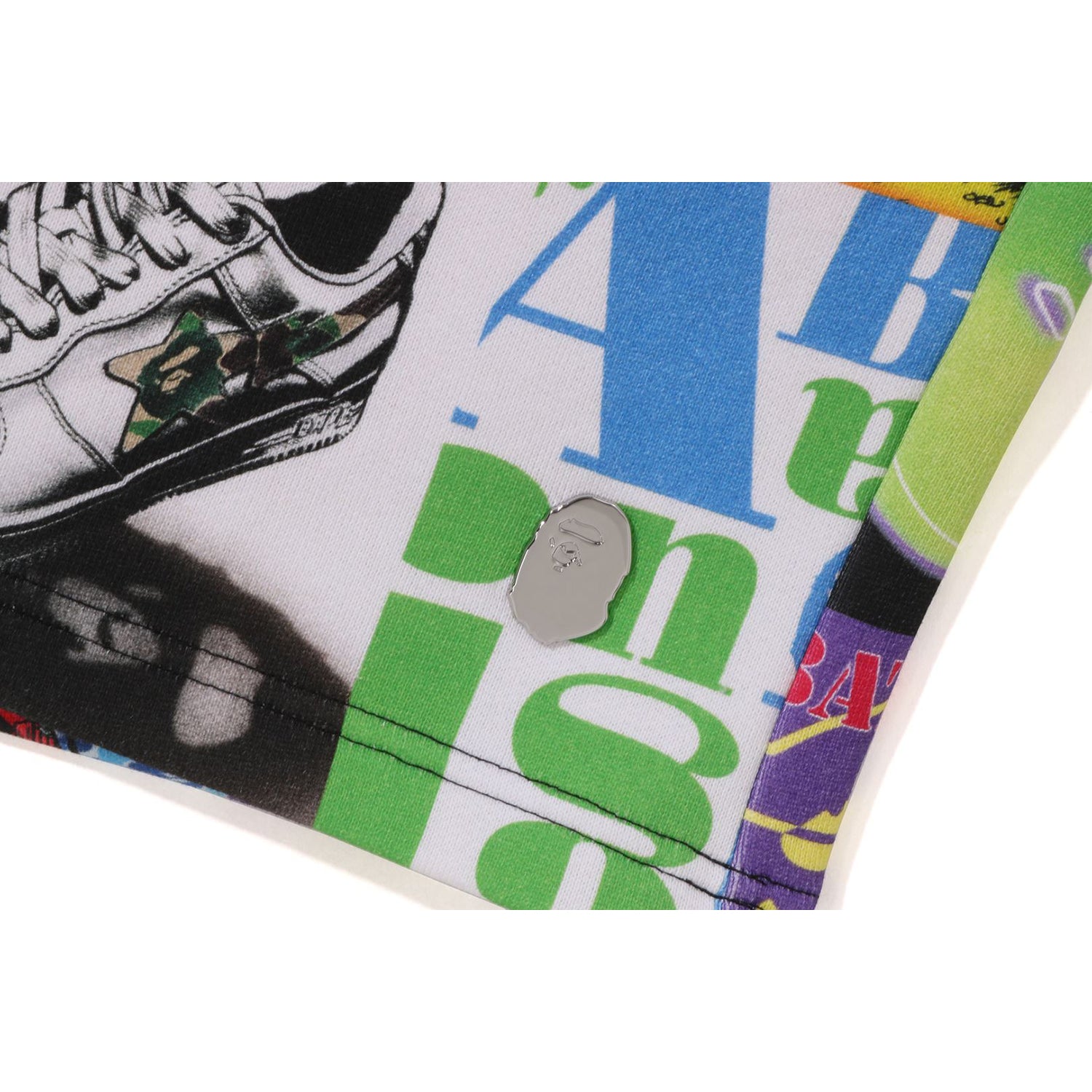 BAPE ALBUM MONOGRAM SWEAT SHORTS MENS – Image 3