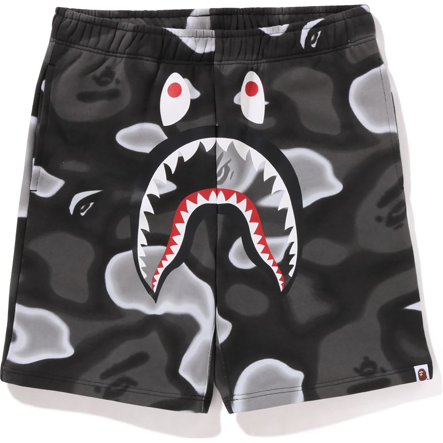 LIQUID CAMO SHARK SWEAT SHORTS MENS – Image 1