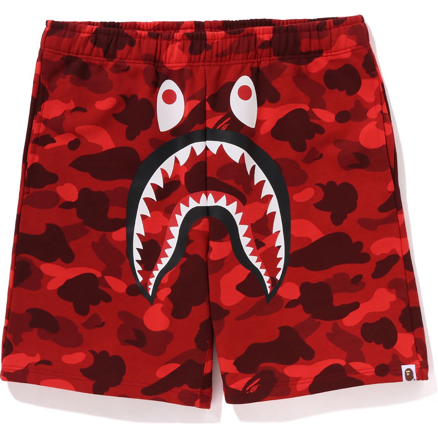 COLOR CAMO SHARK SWEAT SHORTS MENS – Image 1