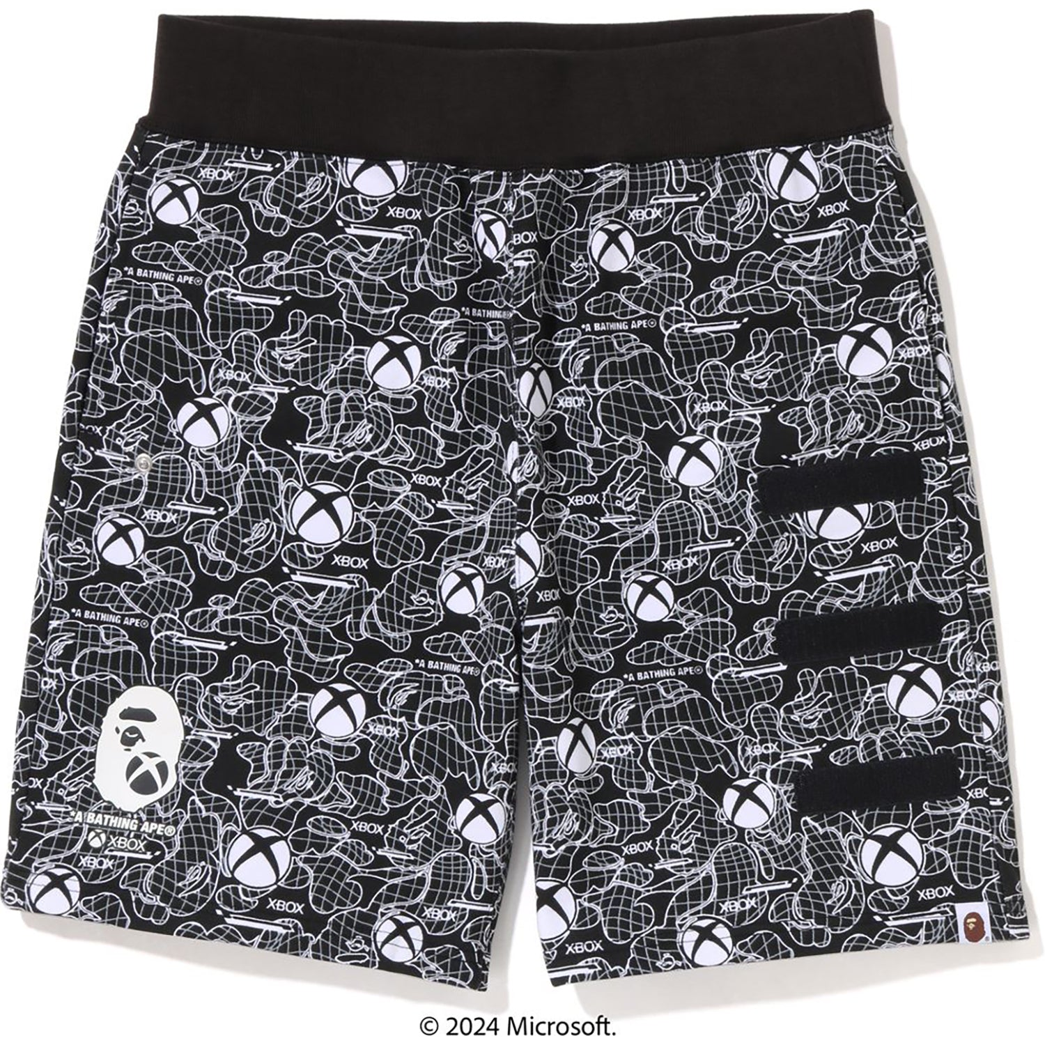 BAPE X XBOX CAMO SWEAT SHORTS MENS – Image 2