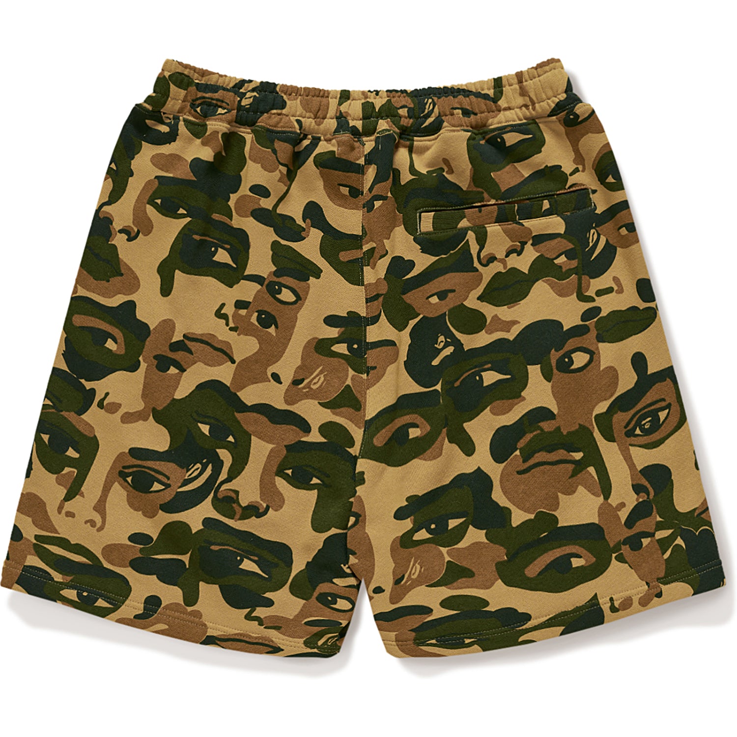 BAPE X KIDSUPER CAMO SWEAT SHORTS MENS – Image 2