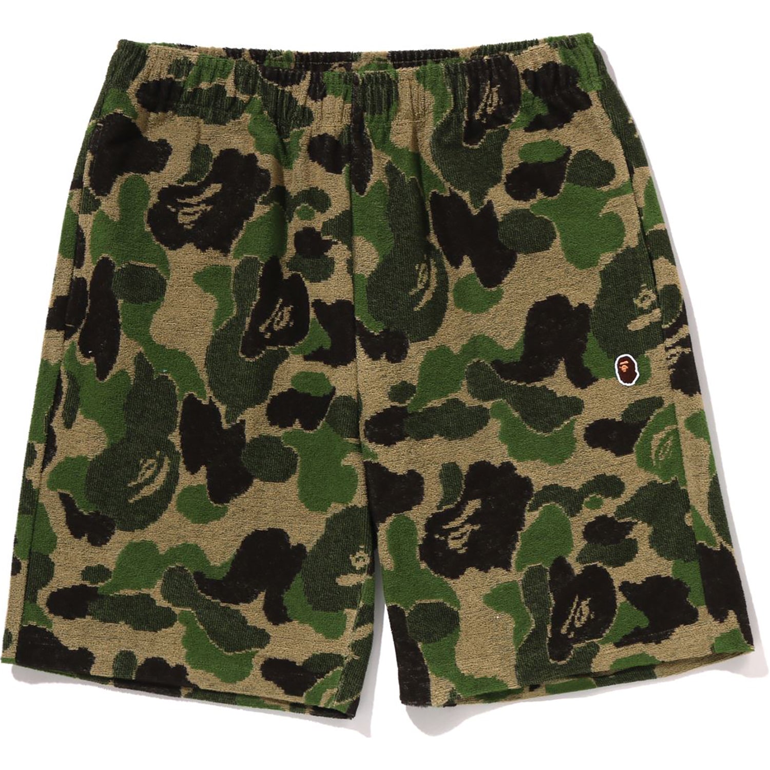 ABC CAMO PILE ONE POINT SWEAT SHORTS MENS – Image 1