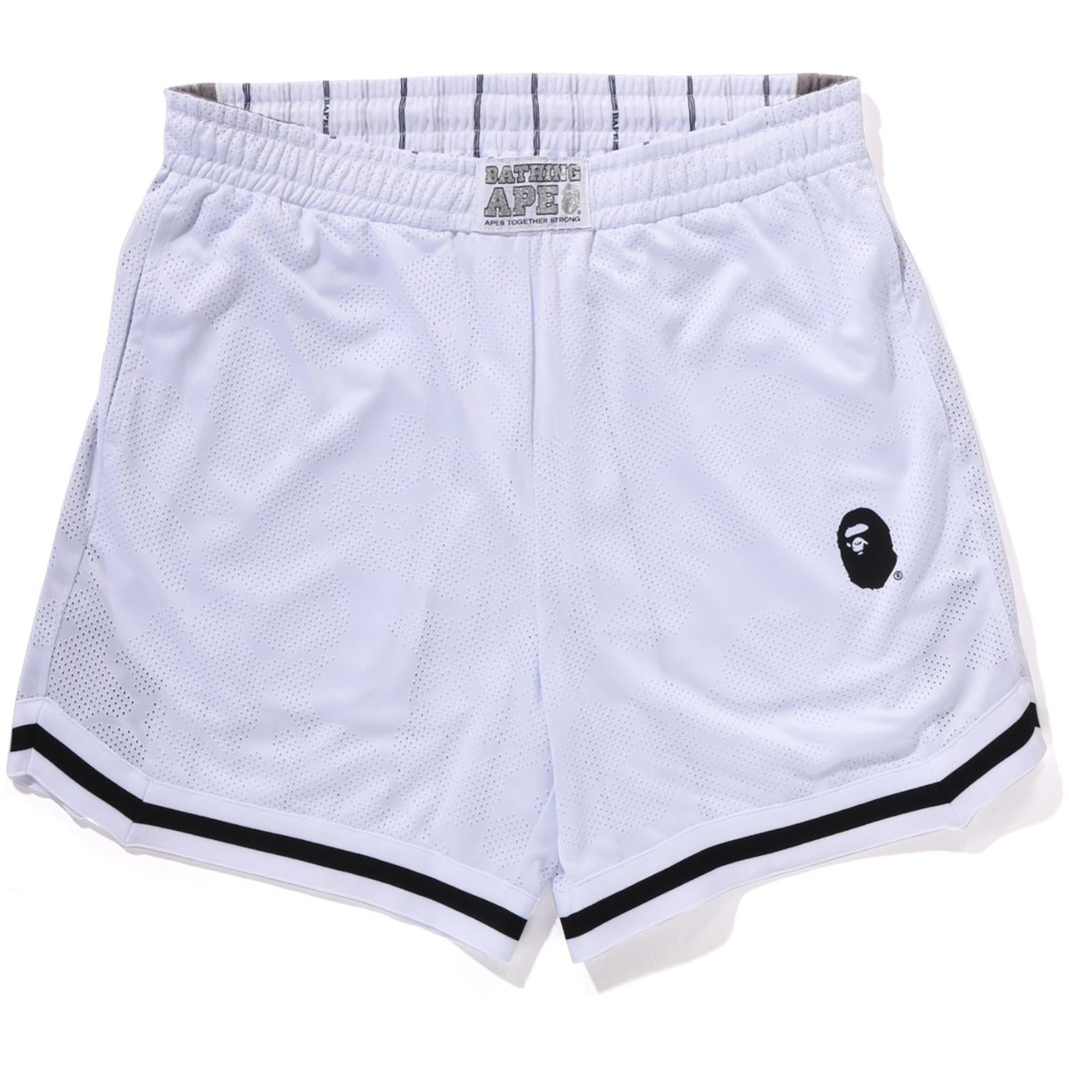 MULTI LOGO REVERSIBLE RELAXED FIT SWEAT SHORTS MENS – Image 4
