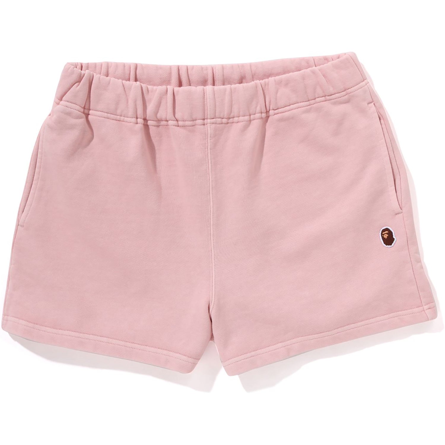 PIGMENT DYED ONE POINT SWEAT SHORTS LADIES – Image 1