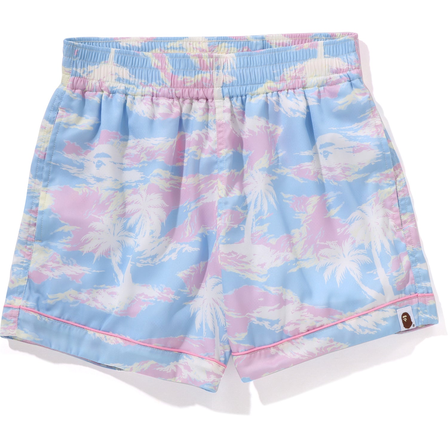 PALM TREE CAMO SHORTS LADIES – Image 1