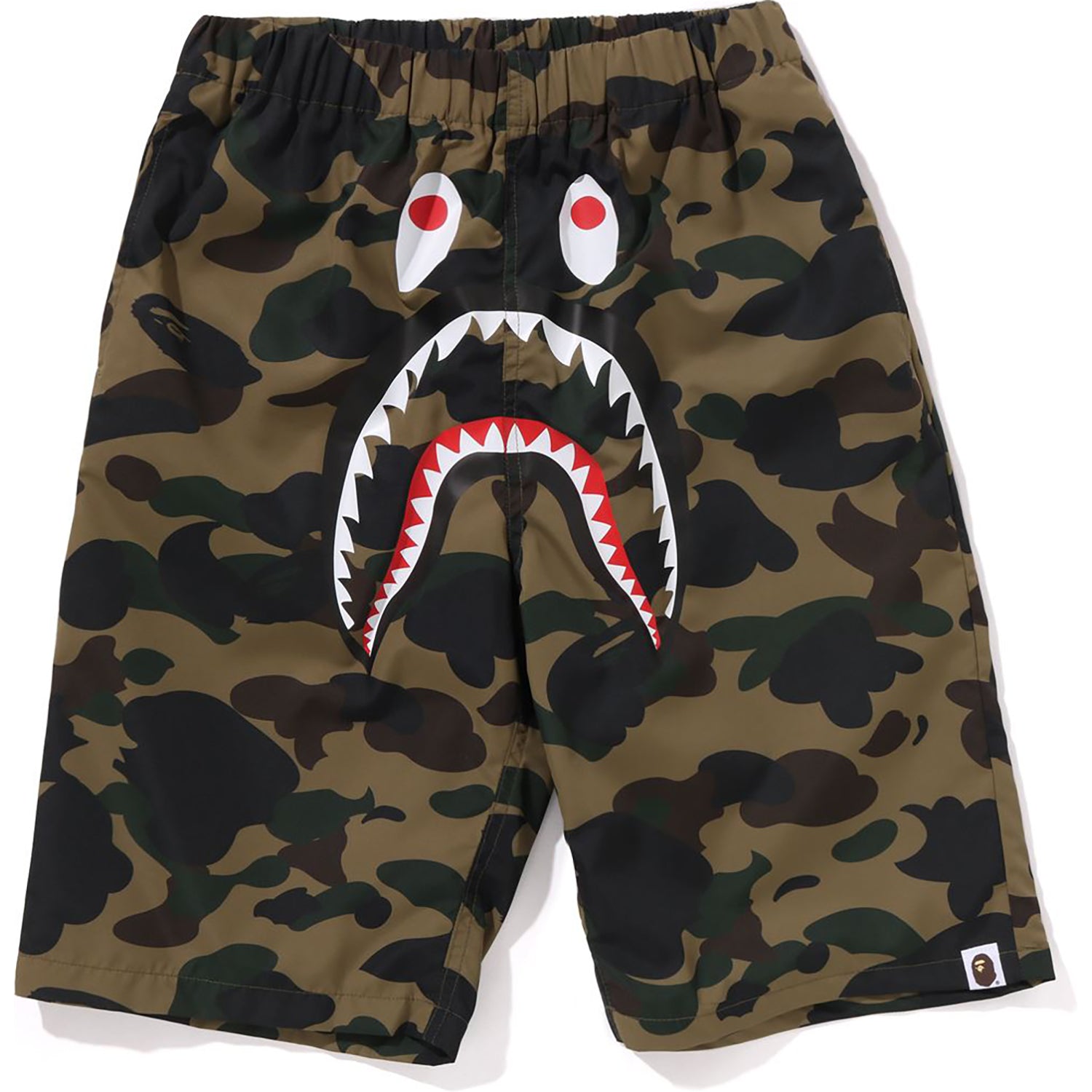 1ST CAMO SHARK BEACH SHORTS JR KIDS – Image 1