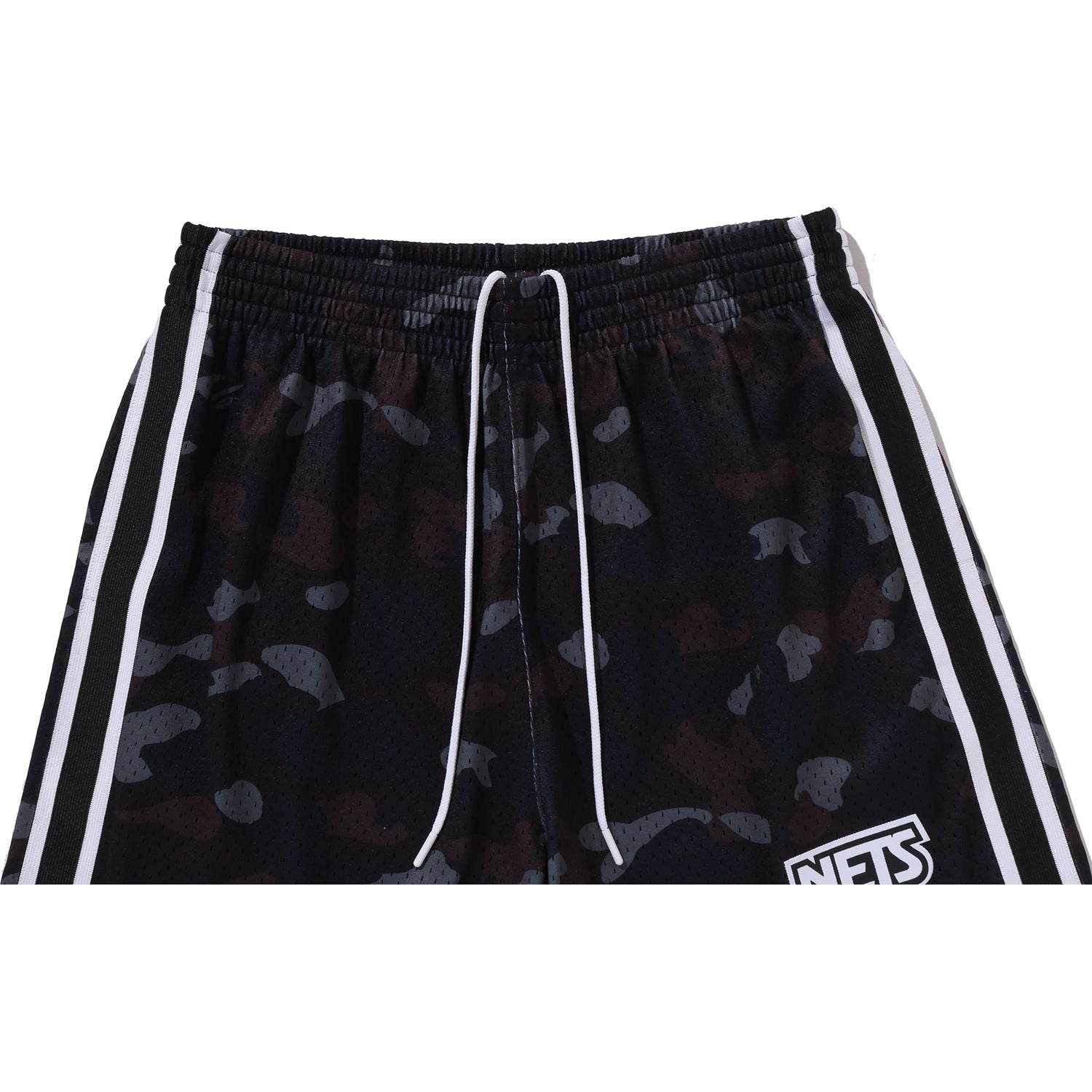 BAPE X M&N NBA - NEW JERSEY NETS SWINGMAN SHORTS MENS – Image 5