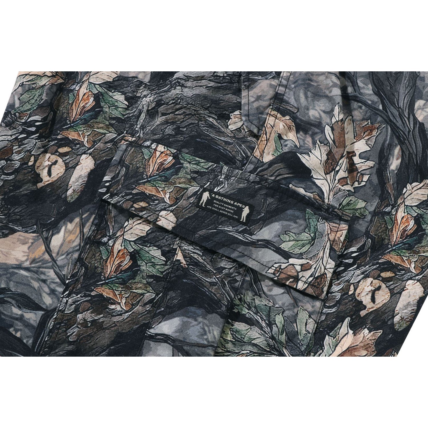 TREE EDGE CAMO CARGO SHORTS MENS – Image 3