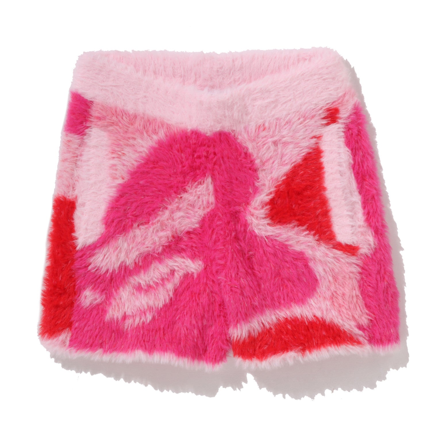 ABC CAMO LONG FUR JACQUARD SHORTS LADIES – Image 1