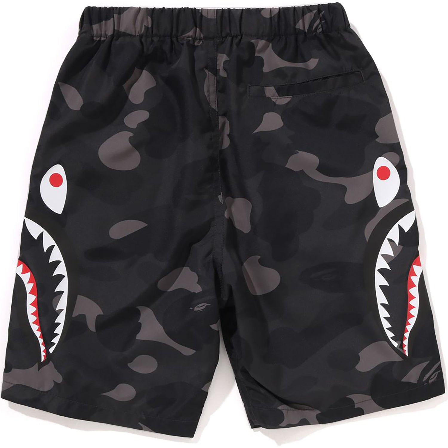 COLOR CAMO SIDE SHARK BEACH SHORTS KIDS – Image 2
