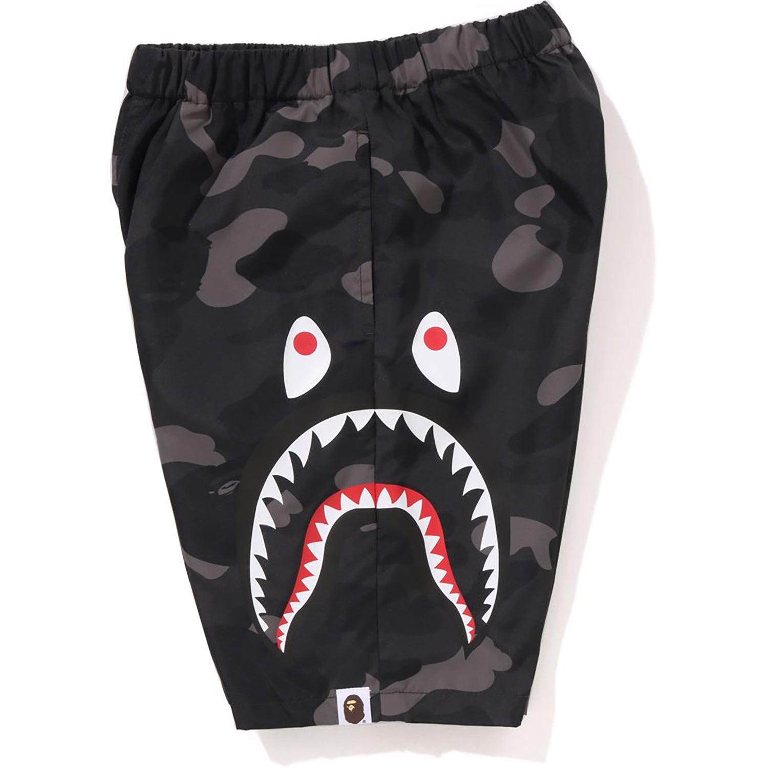COLOR CAMO SIDE SHARK BEACH SHORTS KIDS – Image 3
