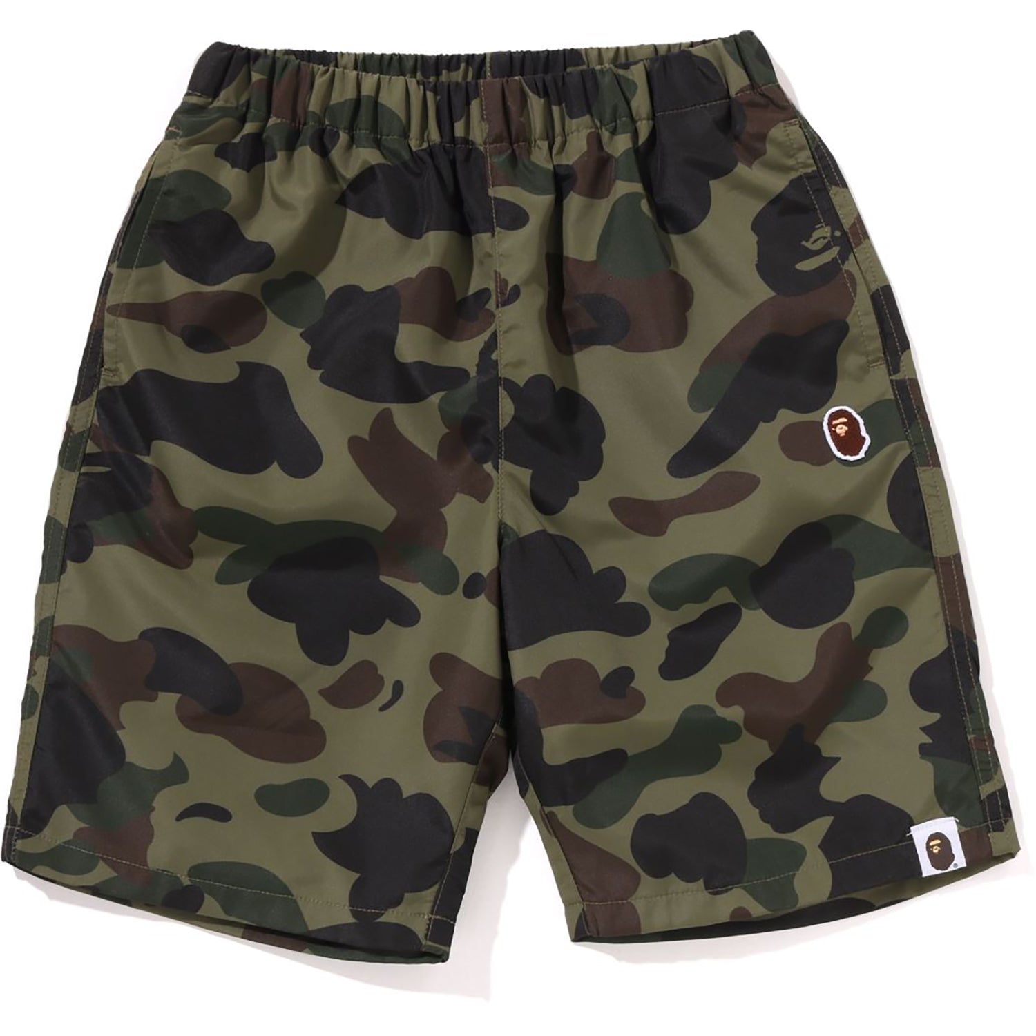1ST CAMO ONE POINT BEACH SHORTS KIDS – Image 1