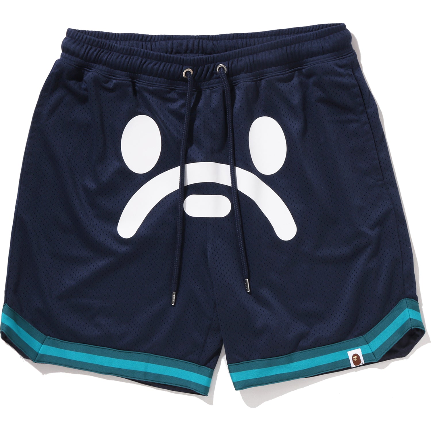 BAPE X JUST DON MILO RELAXED FIT BASKETBALL SHORTS MENS – Image 1