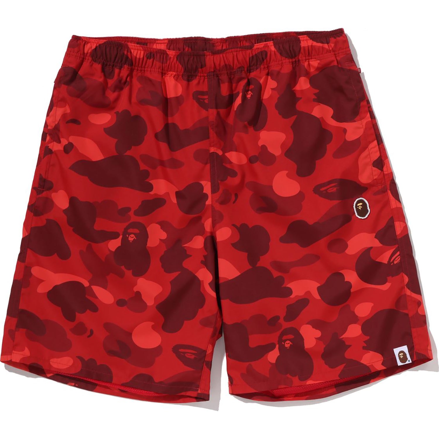 COLOR CAMO APE HEAD ONE POINT BEACH SHORTS MENS – Image 1