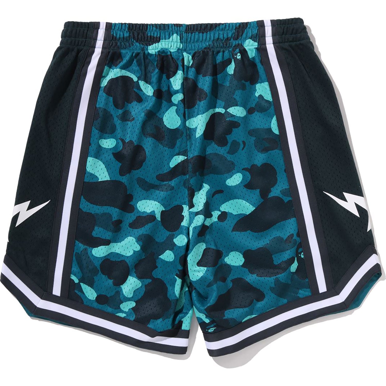 COLOR CAMO MESH RELAXED FIT SHORTS MENS – Image 2