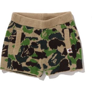 ABC CAMO TOWEL JACQUARD SHORTS LADIES