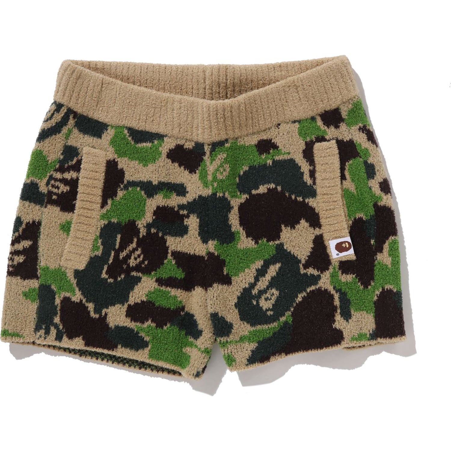 ABC CAMO TOWEL JACQUARD SHORTS LADIES – Image 1