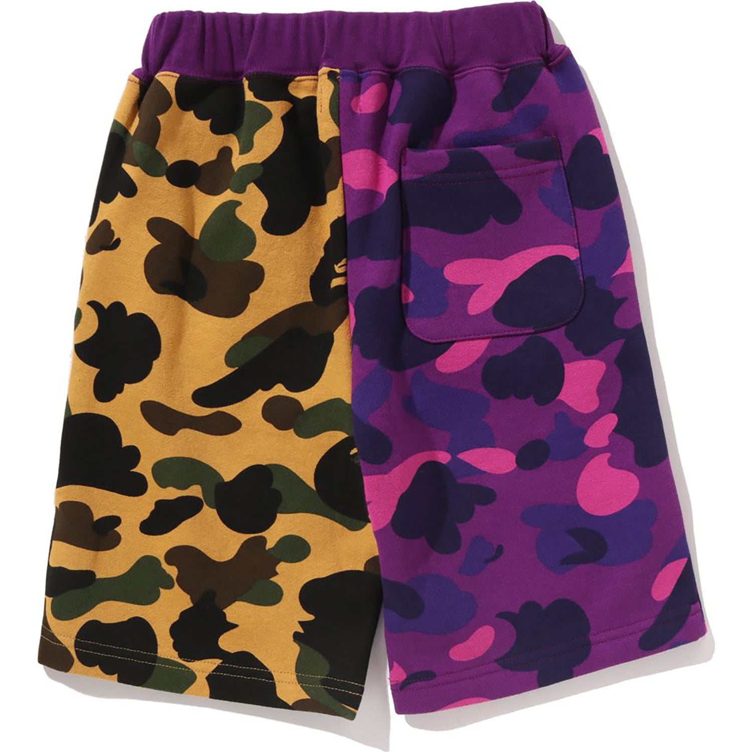 SPLIT CAMO SHARK SWEAT SHORTS KIDS – Image 2