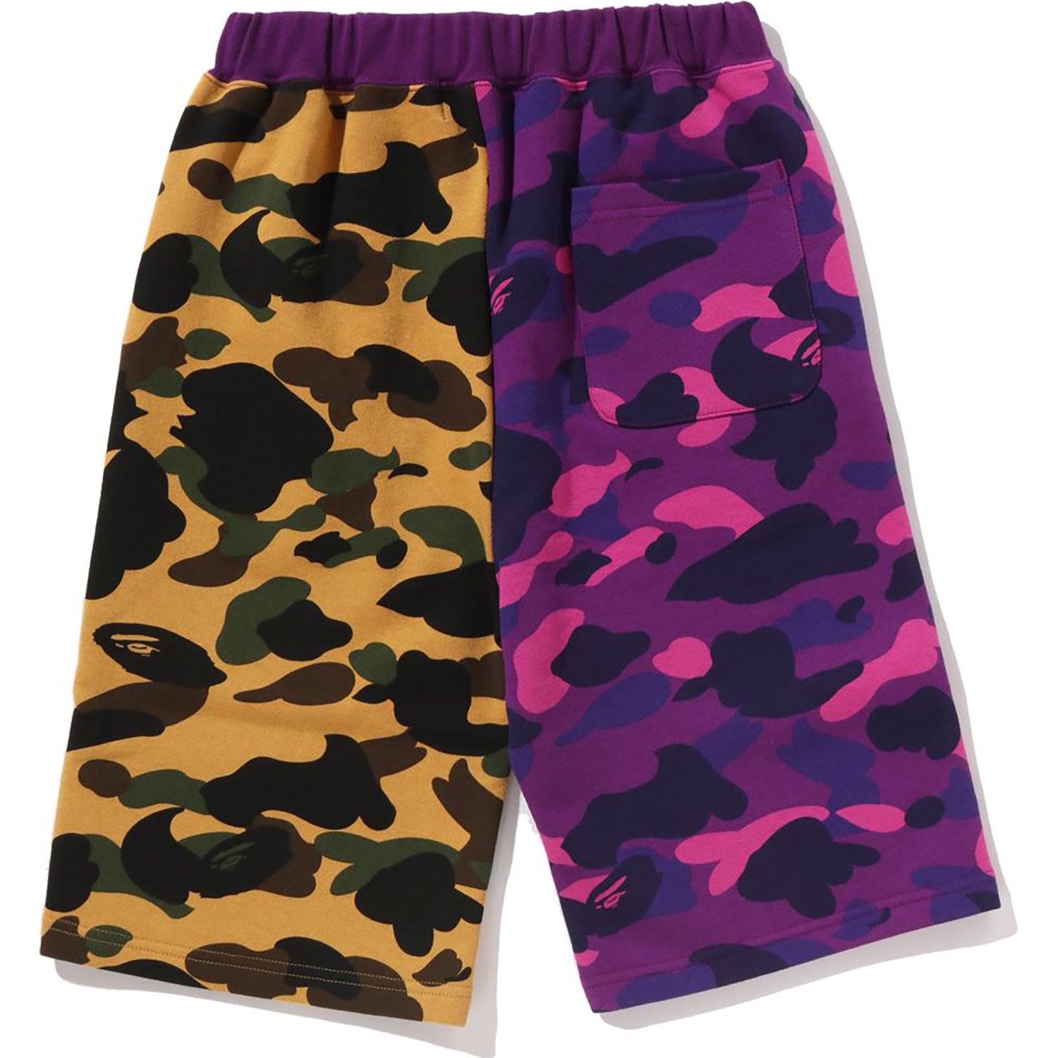 SPLIT CAMO SHARK SWEAT SHORTS JR KIDS – Image 2