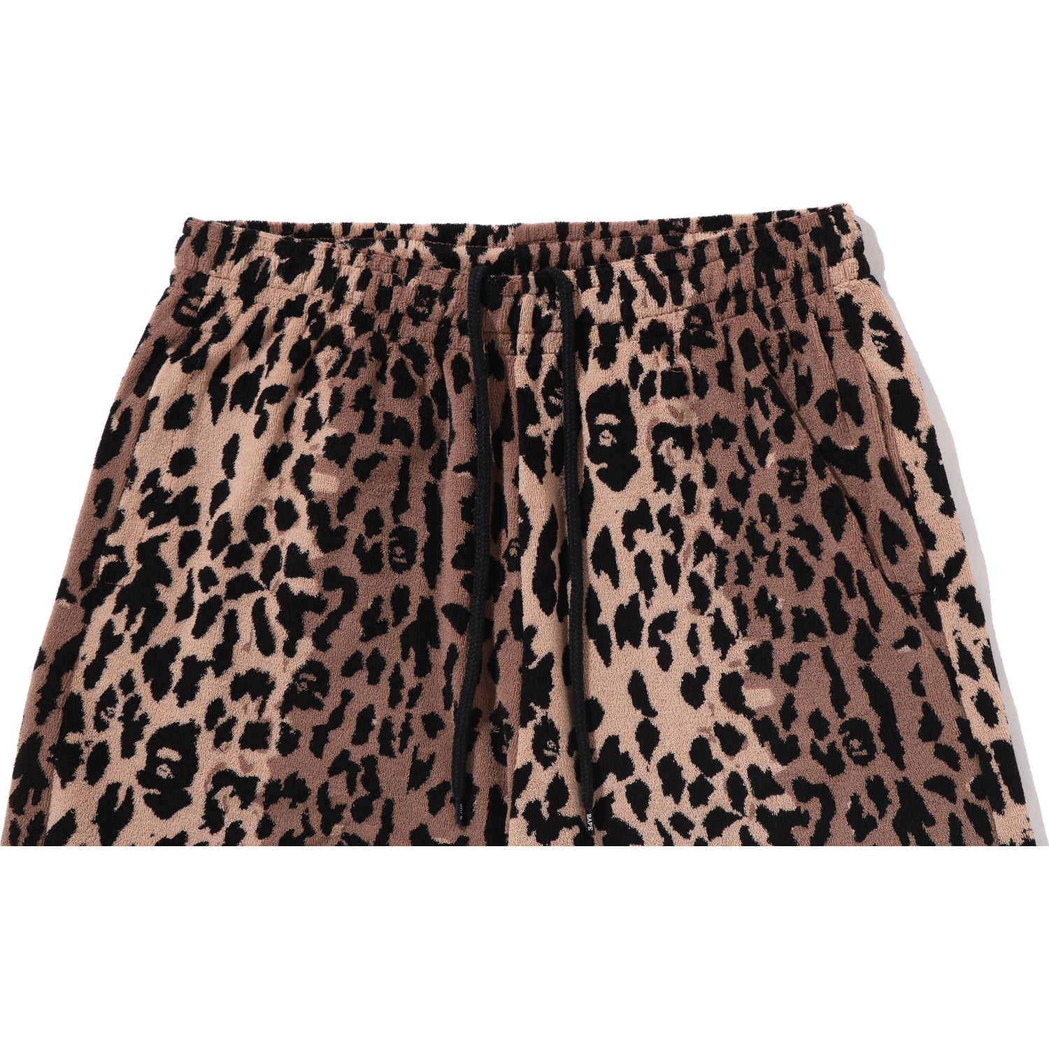 BAPE BY KAZUKI KURAISHI LEOPARD JACQUARD SHORTS MENS – Image 5