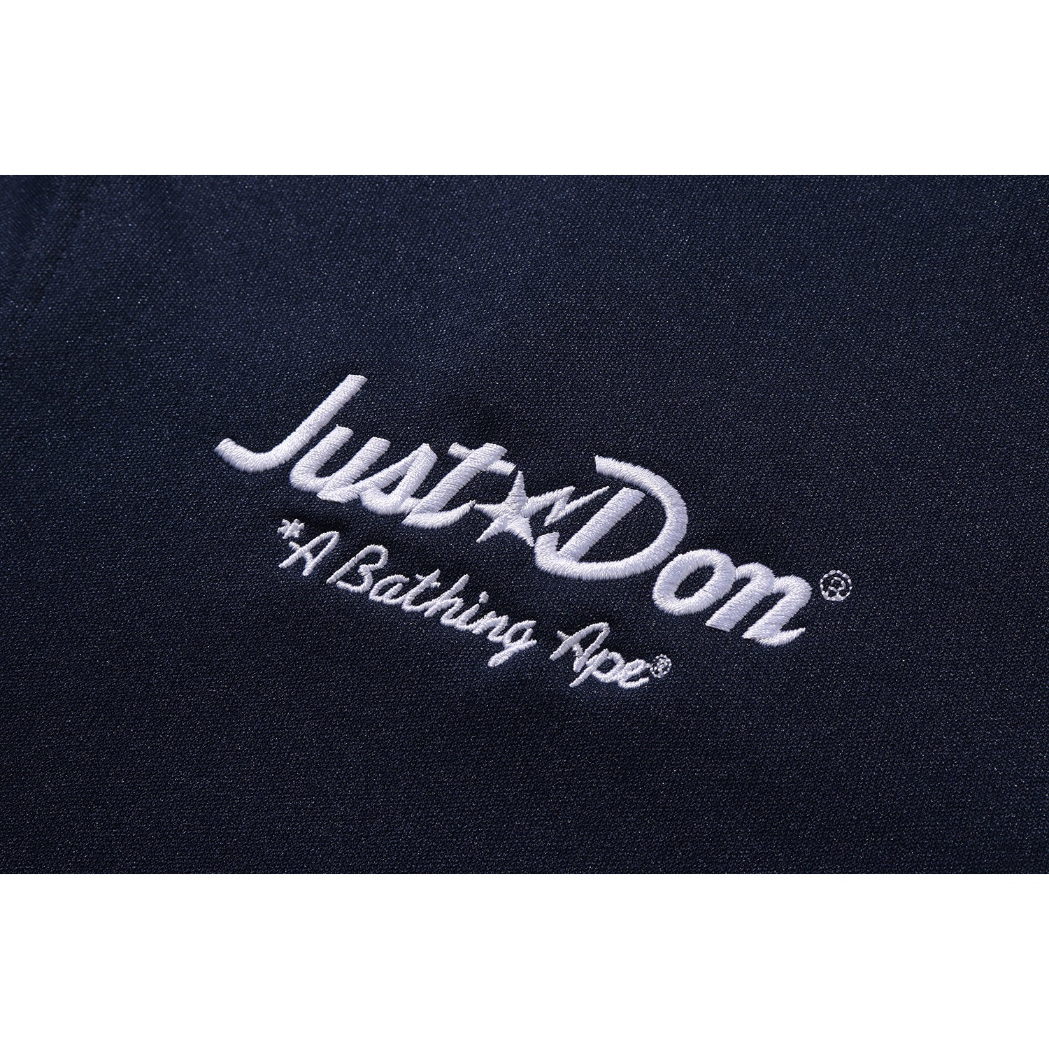 BAPE X JUST DON LOGO BASEBALL RELAXED FIT SHIRT MENS – Image 3