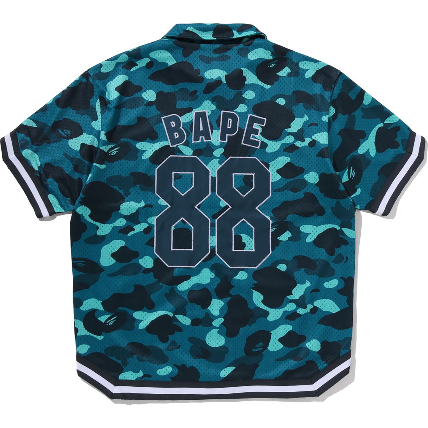 COLOR CAMO WARM UP SS SHIRT MENS – Image 2