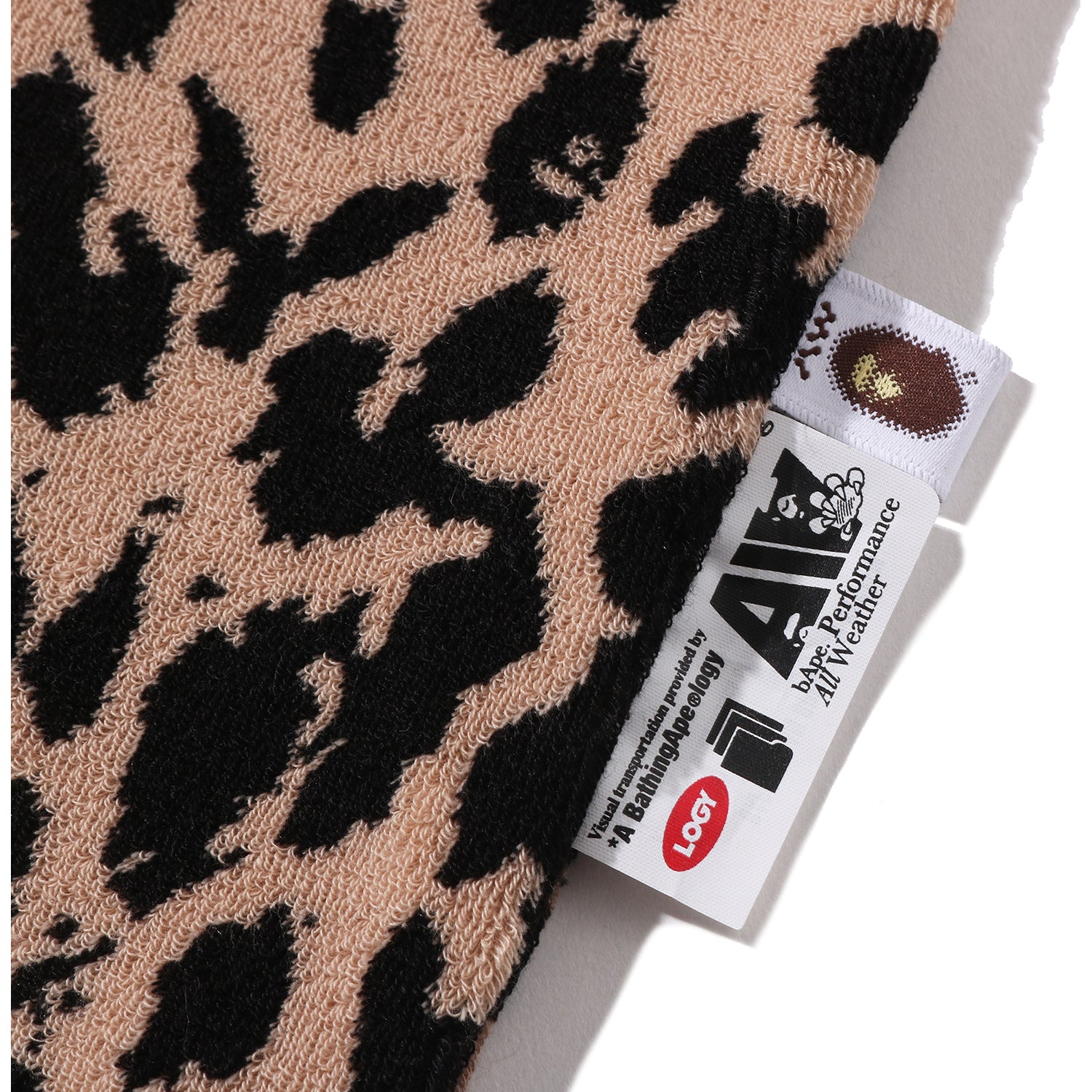 BAPE BY KAZUKI KURAISHI LEOPARD JACQUARD SS SHIRT MENS – Image 3
