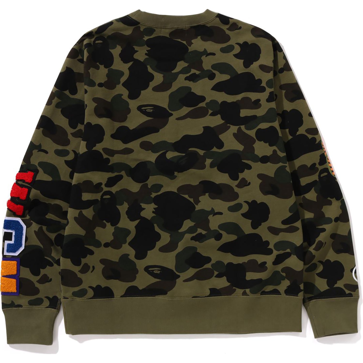 BAPE MENS 1ST CAMO SHARK CREWNECK SWEATSHIRT – Image 2