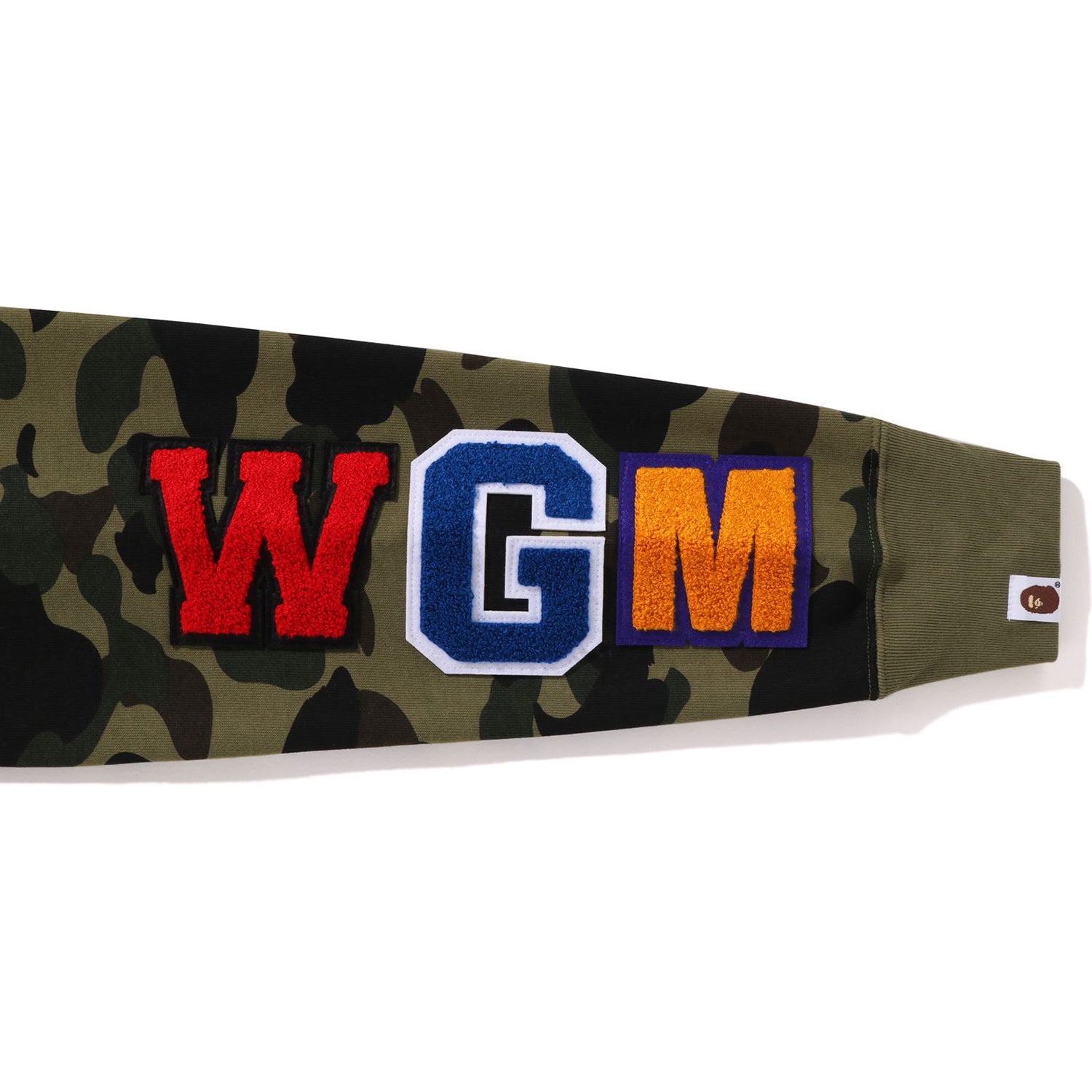 BAPE MENS 1ST CAMO SHARK CREWNECK SWEATSHIRT – Image 4