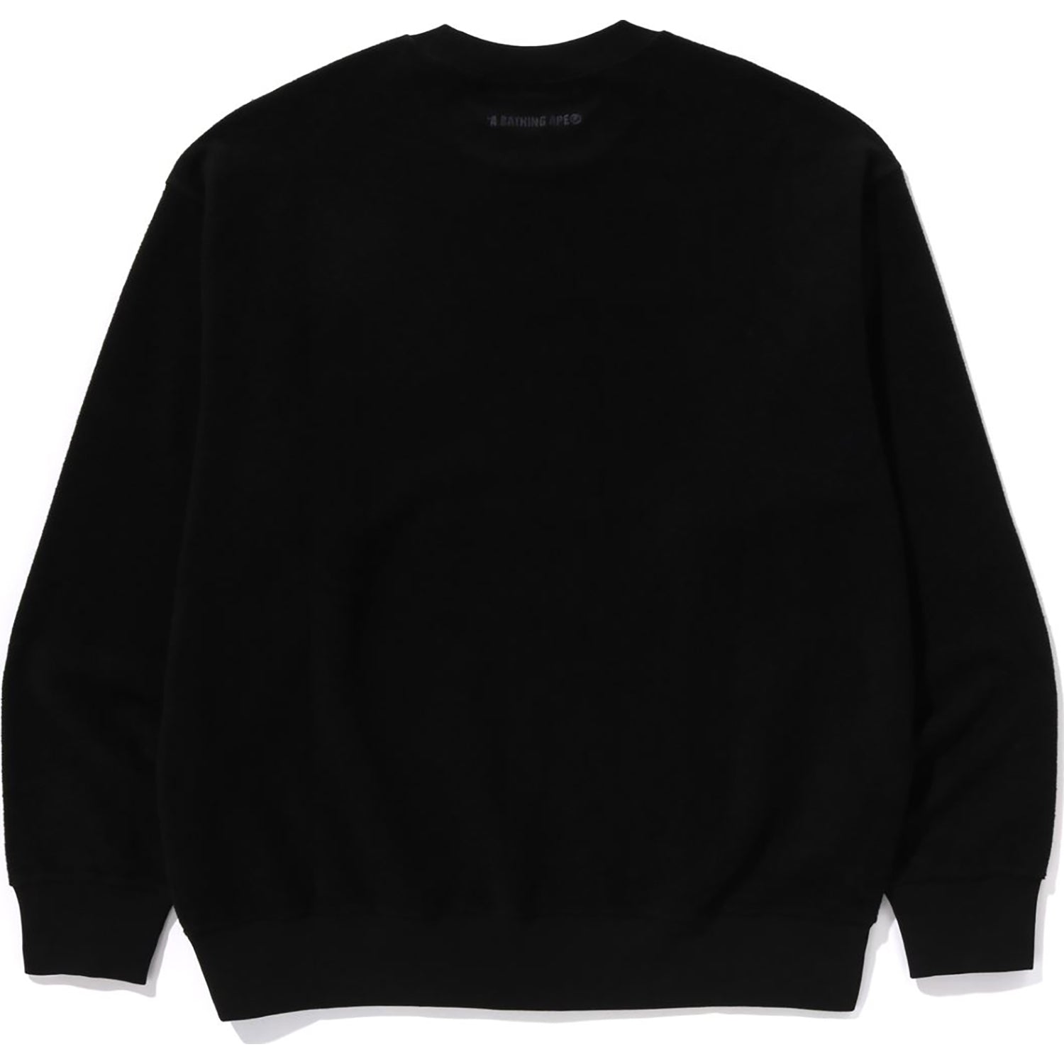 BATHING APE LOGO RELAXED FIT CREWNECK SWEATSHIRT MENS – Image 2