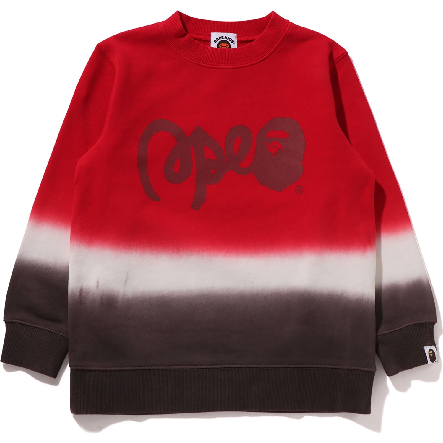 GRADATION BAPE CREWNECK SWEATSHIRT KIDS – Image 1