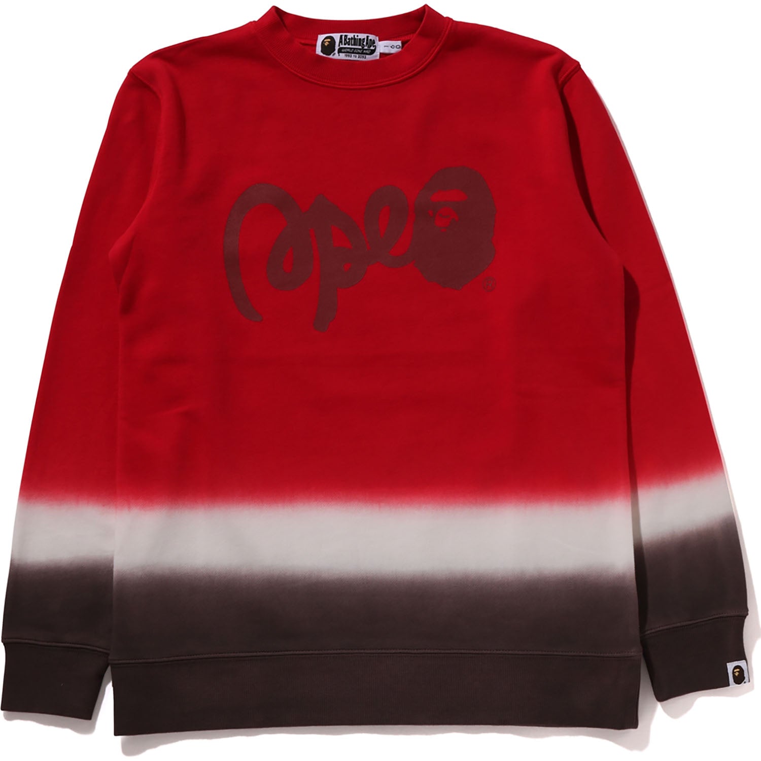 GRADATION BAPE CREWNECK SWEATSHIRT JR KIDS – Image 1