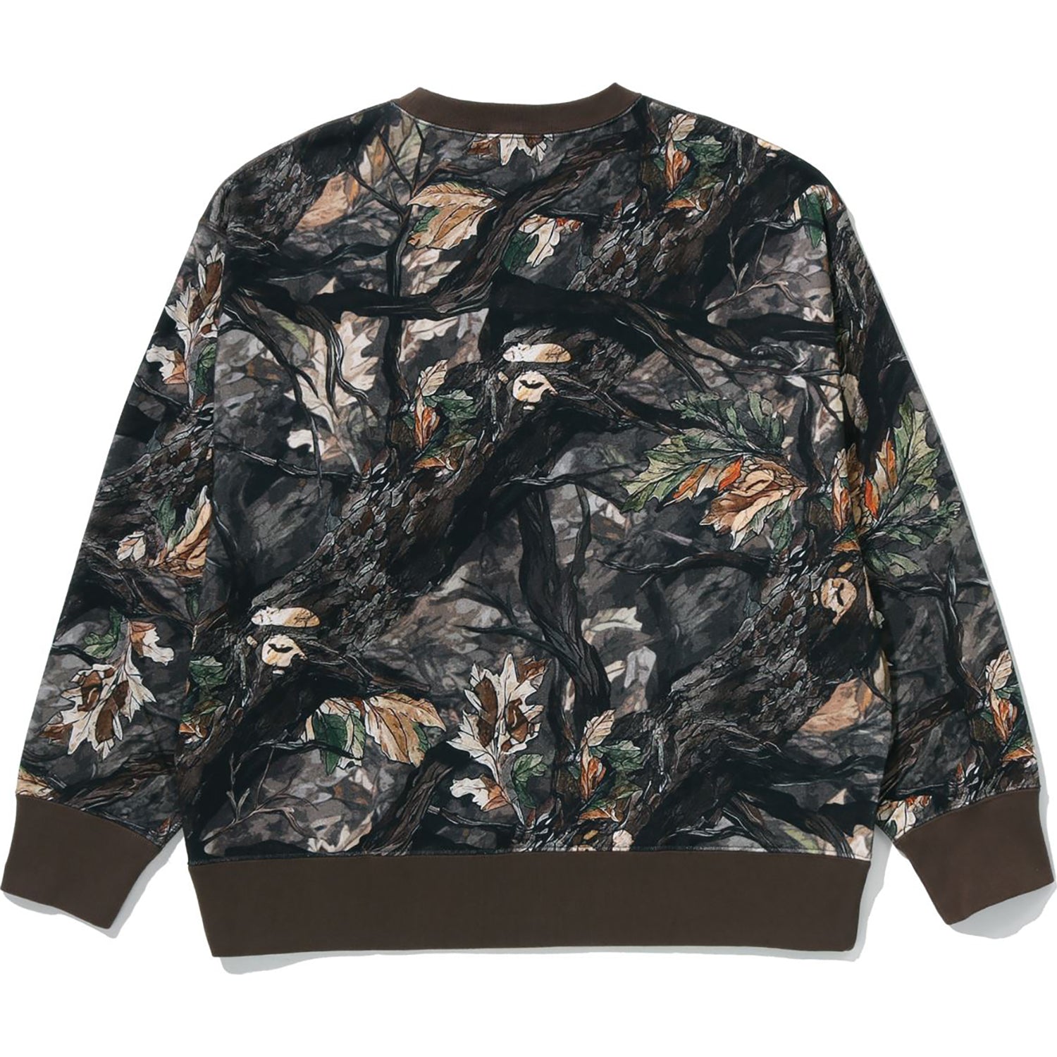TREE EDGE CAMO COLLEGE RELAXED FIT CREWNECK MENS – Image 2