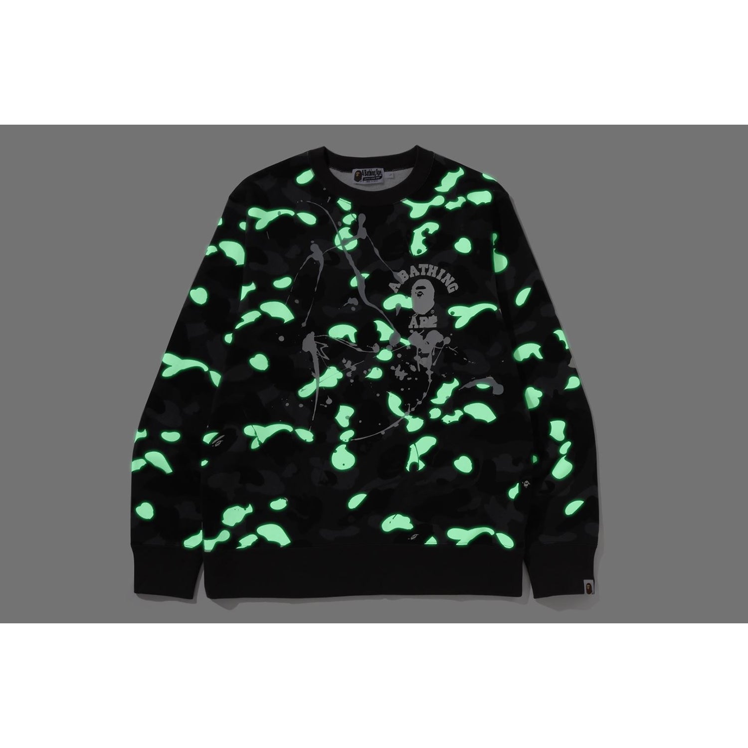CITY CAMO PAINTING CREWNECK SWEATSHIRT MENS – Image 4