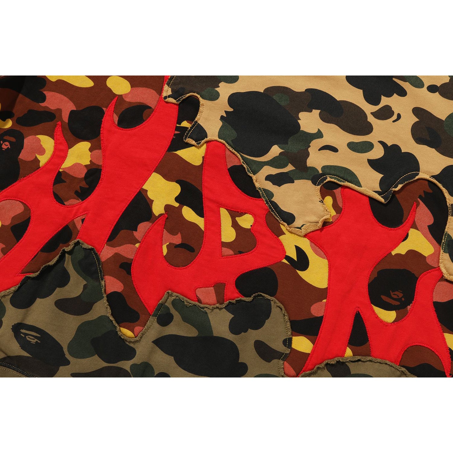 1ST CAMO UPCYCLED RELAXED FIT CREWNECK SWEATSHIRT MENS – Image 4