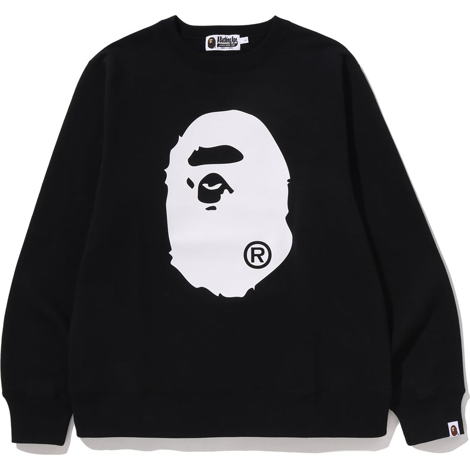 BIG APE HEAD CREWNECK SWEATSHIRT MENS – Image 1