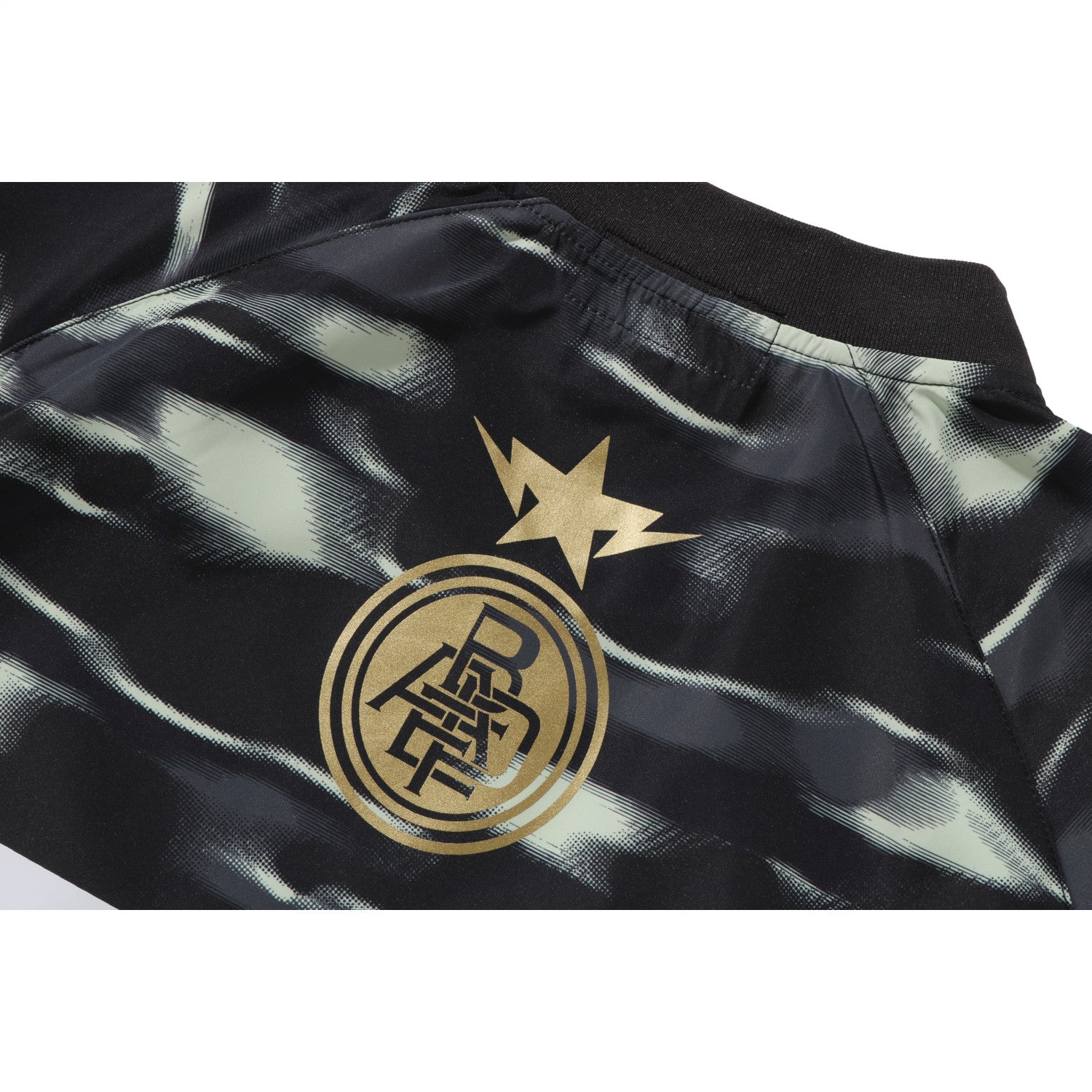 SCREEN CAMO FOOTBALL LOGO RELAXED FIT CREWNECK SWEATSHIRT MENS – Image 4
